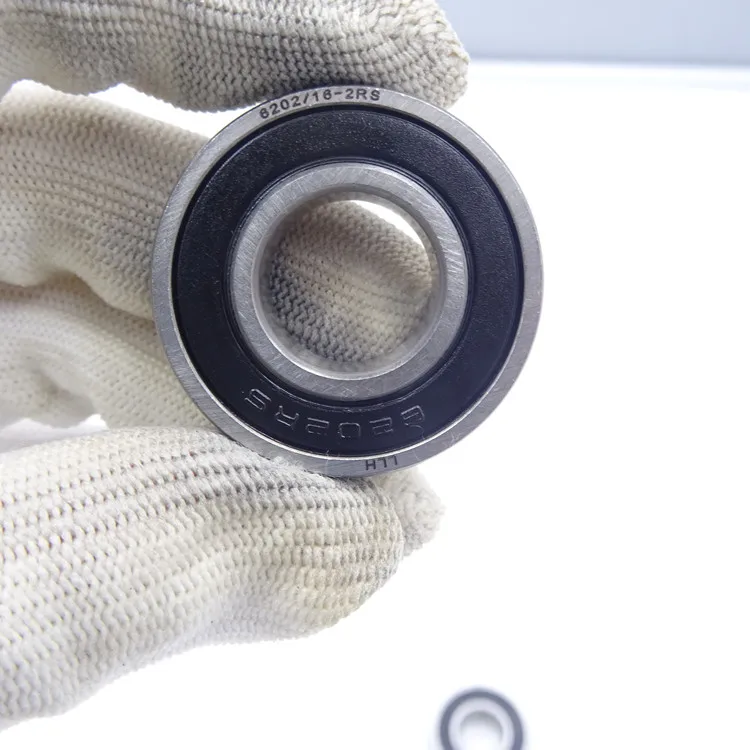 6202/16-2RS non-standard deep groove ball bearing 6202-16 2RS size 16*35*11