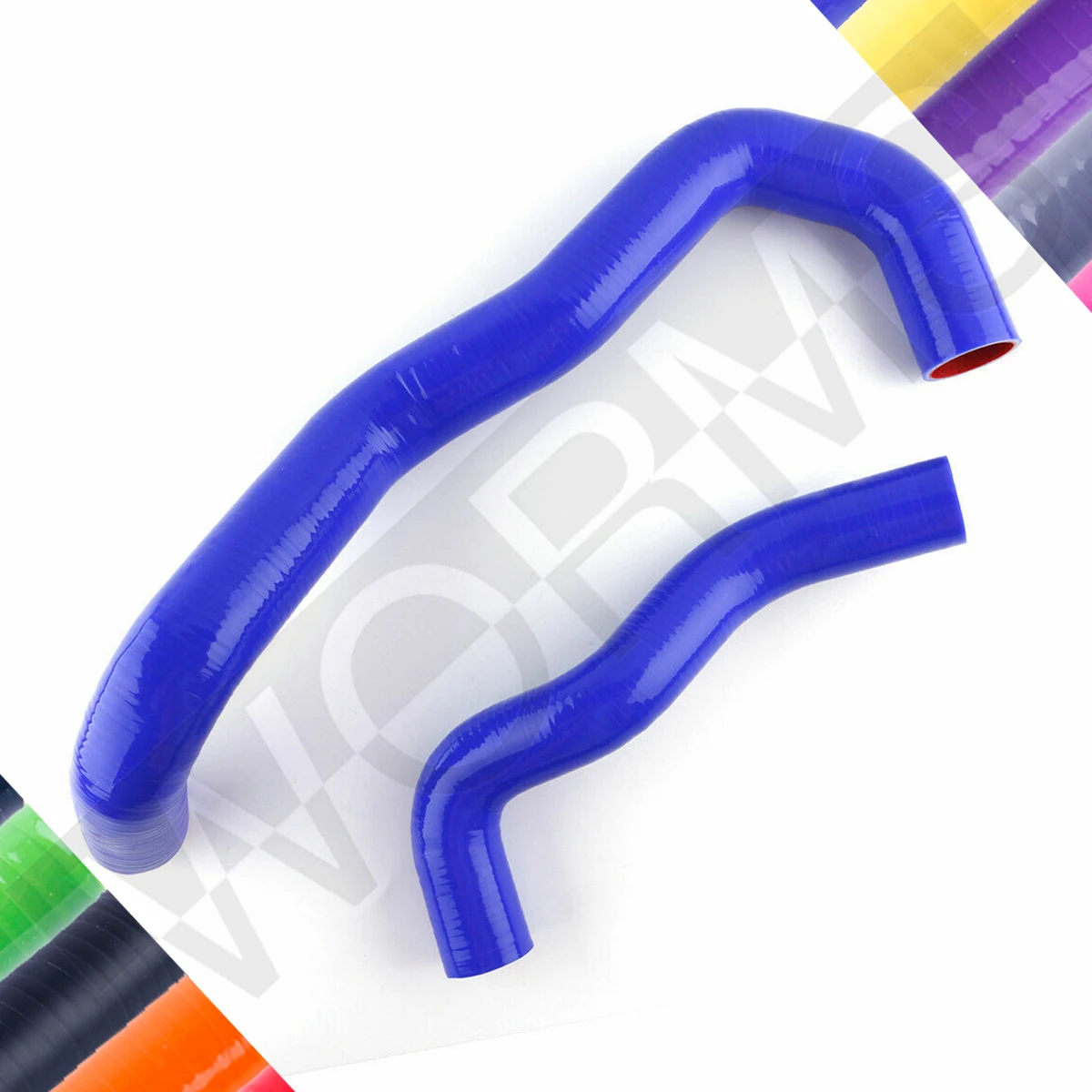

For 2005-2007 Ford F250 F350 F450 F550 Powerstroke Diesel 6.0L Silicone Radiator Coolant Hose Kit