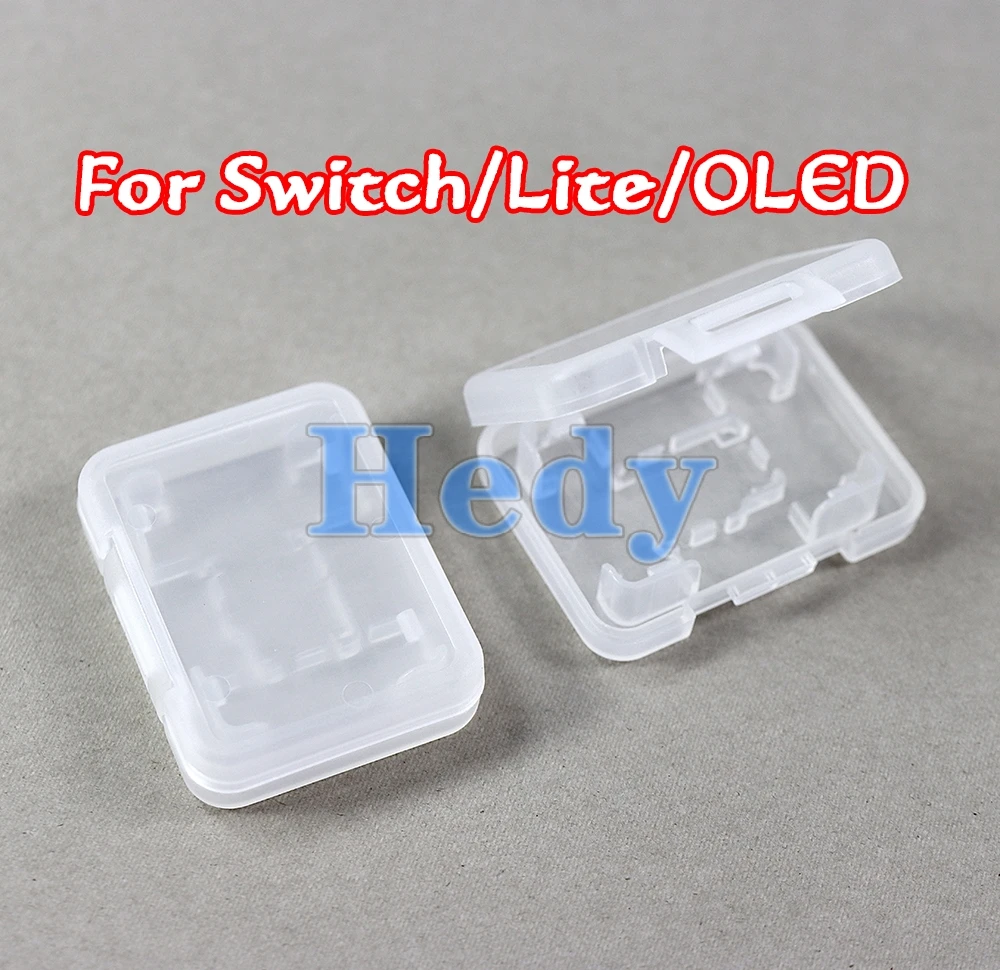 Scatola Per Carte Da Gioco Tascabile Portatile Da 50 Pezzi Micro Sd Tf Card Storage Display Custodia In Pp Per Nintendo Switch Lite Ns Oled