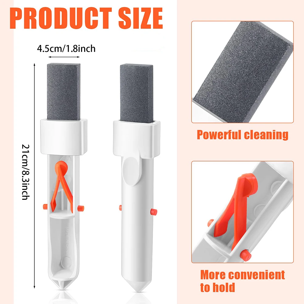 1pcs Pool Floating Stone Cleaning Tool With Handle Stain Cleaner Rust Cleaning Tool Suitable For Toilets And Swimming Pools