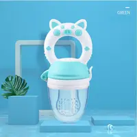 Baby Food Feeding Spoon Juice Extractor Pacifier cup Molars Baby feeding bottle Silicone Gum Fruit Vegetable Bite Eat Auxiliary 1
