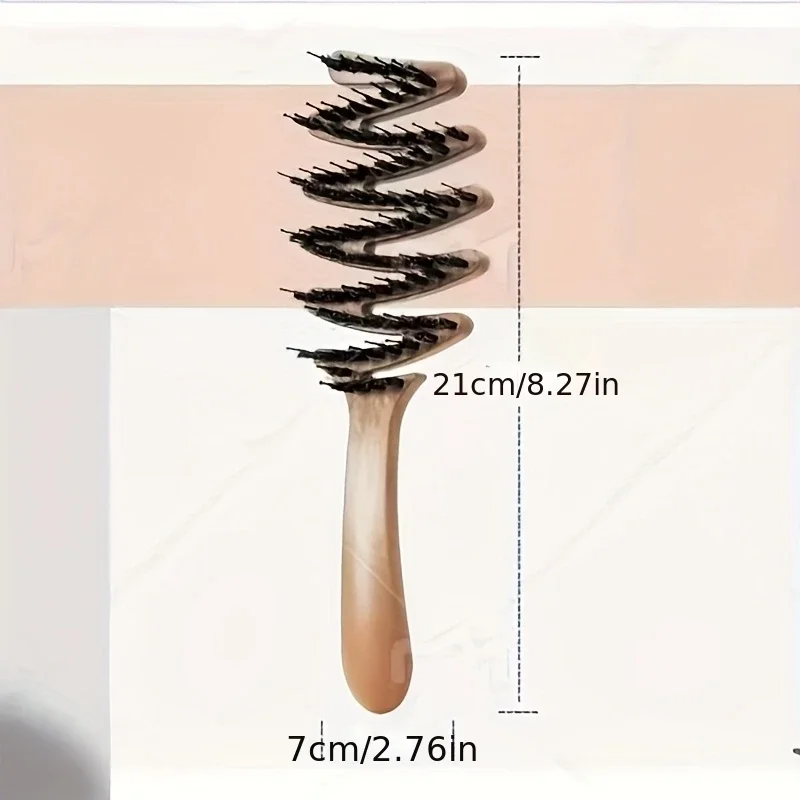 A High-Quality Anti-Static Scalp Massage/Soft Brush for Smooth Voluminous Hair,Suitable for All Long Hair Types,Ergonomic Design
