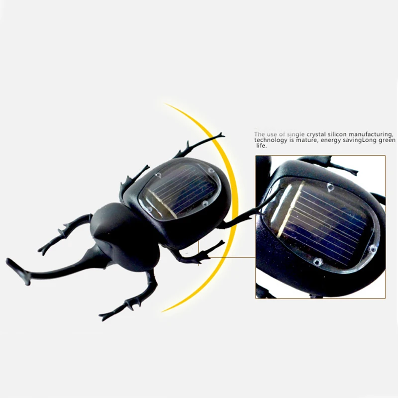 Creative Solar Beetle Toy Children Simulation Insect Solar Puzzle Toys Kid Science Education Funny Toys Gifts 1Pc