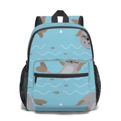 Cute seal animal Kids School Backpack Child Schoolbag Bookbag Primary Student Bag for Girls Boys
