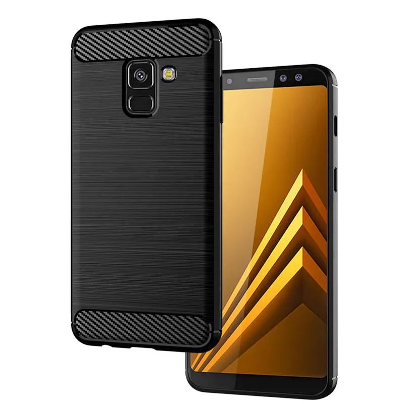 Premium Soft TPU Carbon Fiber Shockproof Phone Case