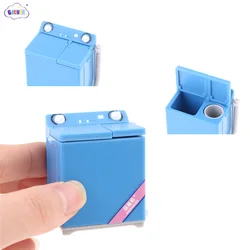 Miniature Furniture Home Appliance Miniature Scene Model Childhood Memories Laundry Washing Machine for Dollhouse Decoration