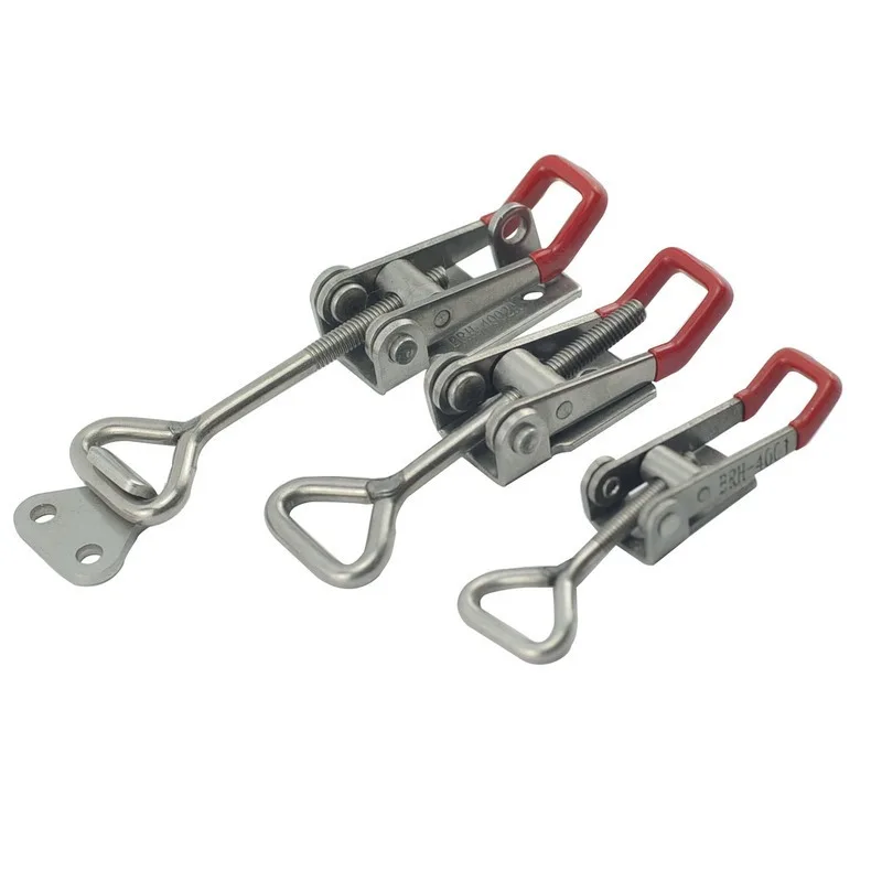 Adjustable Toolbox Case Metal Toggle Latch Catch Clasp Quick Release Clamp Anti-Slip Push Pull Toggle Clamp Tools furniture hardware toggle latches decorative latches buckle clamp