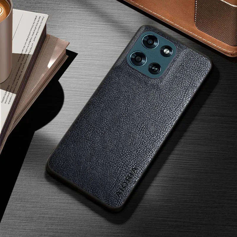 Business Style Durable PU Leather Phone Case Cover