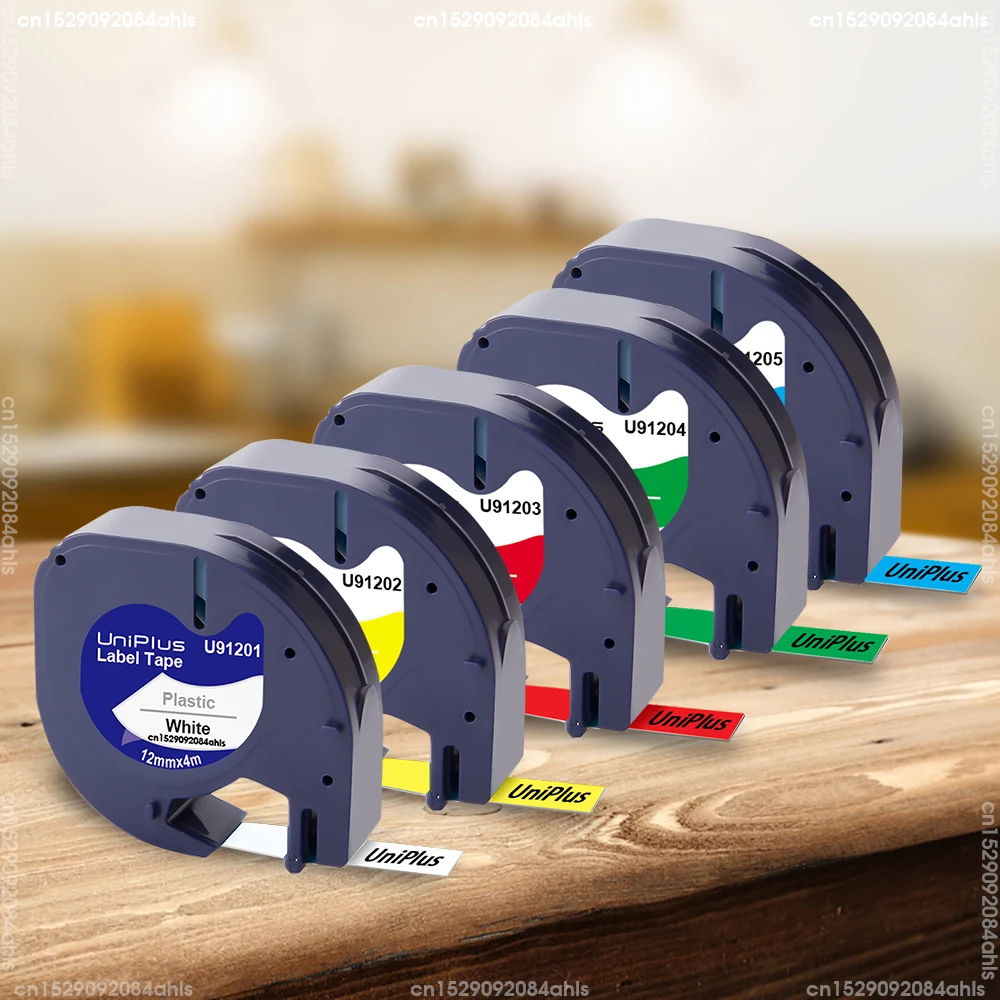 12 Color Para Dymo Letretag Cinta De Papel Para 91201 Lt-100 | Meses
