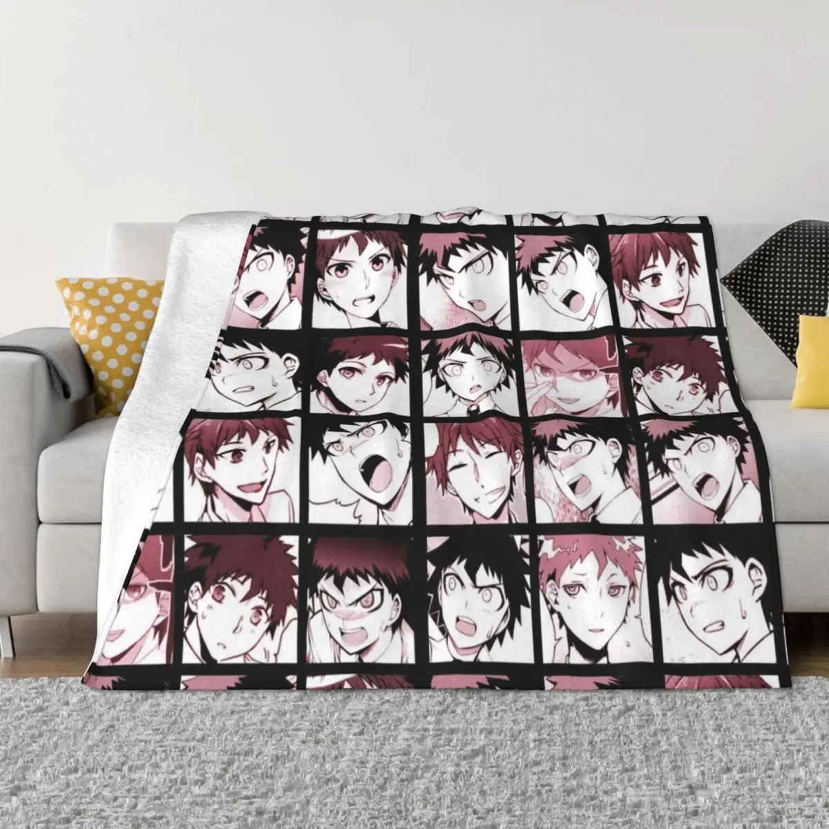 

Hajime Manga Collection (Colored) Throw Blanket For Sofa Thin Decorative Sofa Blankets christmas decoration blankets and throws