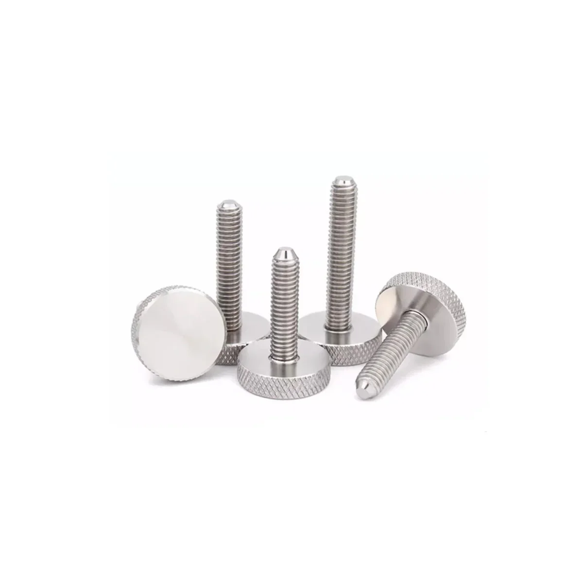 304 Stainless Steel Knurled Screw/Hand Twisted Adjustment Bolt M3-M10