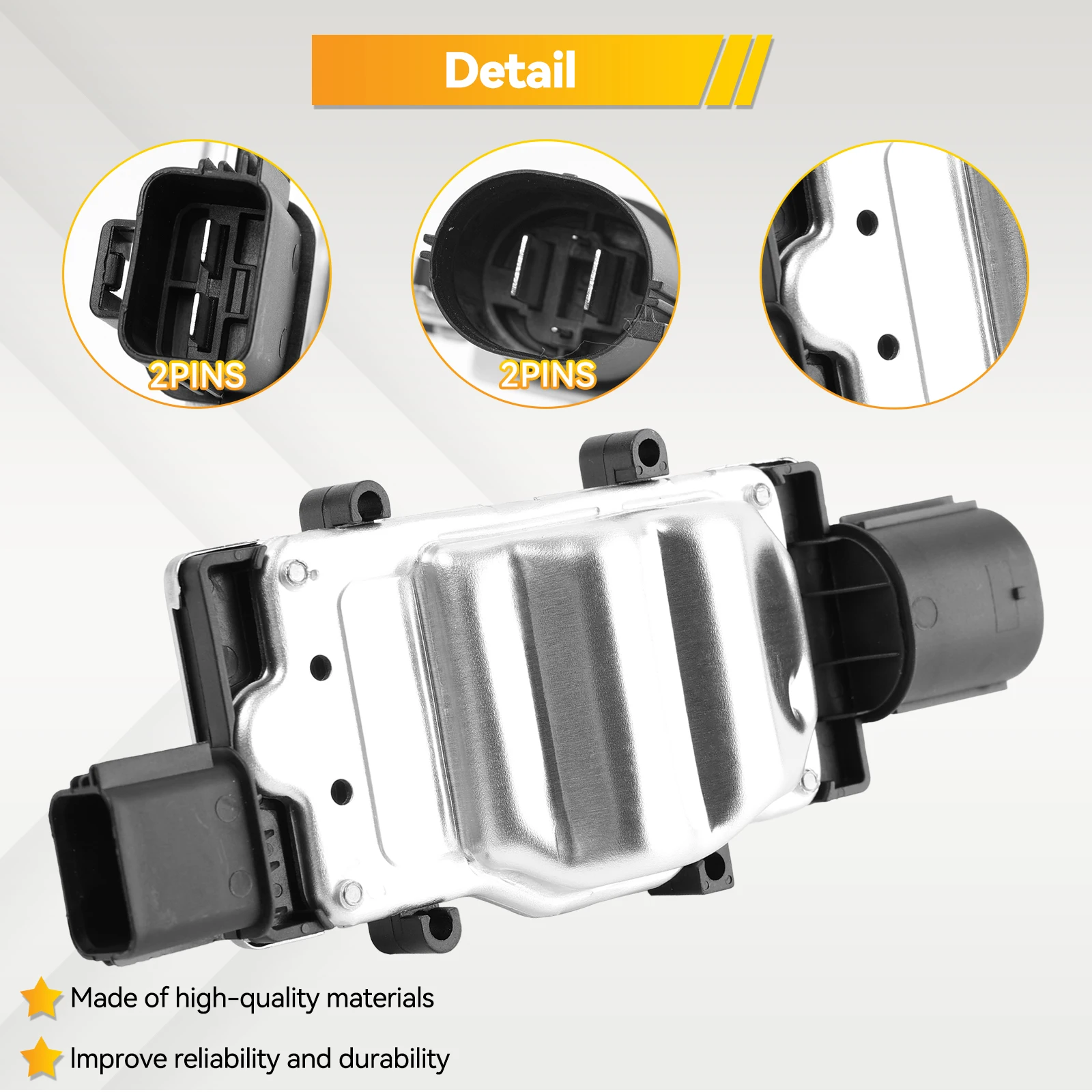 Engine Cooling Fan Control Module Relay Resistance Radiator 1137328464 1137328567 For Ford Focus Kuga C-Max Volvo V40 Mazda 3 5