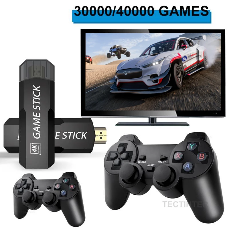 Video Game Console 128G Built-in 40000 Retro Games