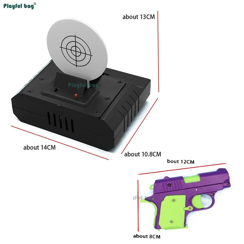 2026 Neue Upgrade-Laserziel mit automatischer Rückstellung, Laser-Spielzeugpistolen, Schießübungsziele, bestes Geschenk, interaktive Eltern-Kind-Schießteile – Detail 6