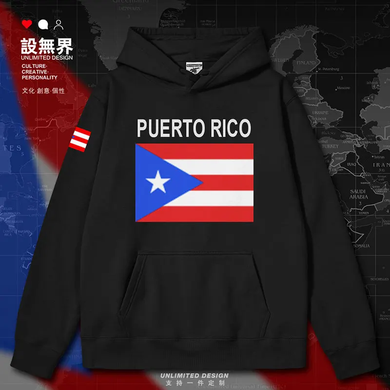 

Puerto Rico Country mens hoodies tracksuit fashion long sleeve new streetwear winter Sportswear clothing autumn winter clothes