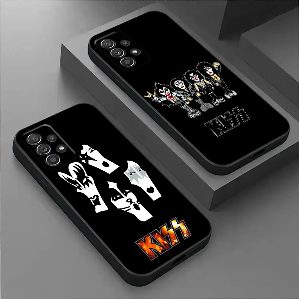 Kiss Classics Rock Band Soft Phone Case Cover