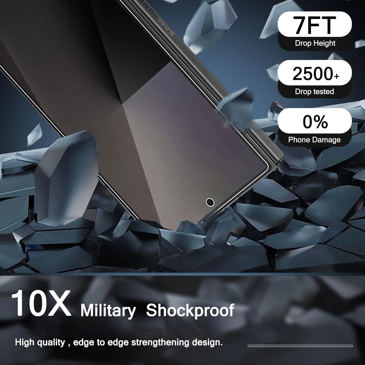 Fold7 Flexible Hydrogel Films - HD Clear Full Cover Screen Protectors