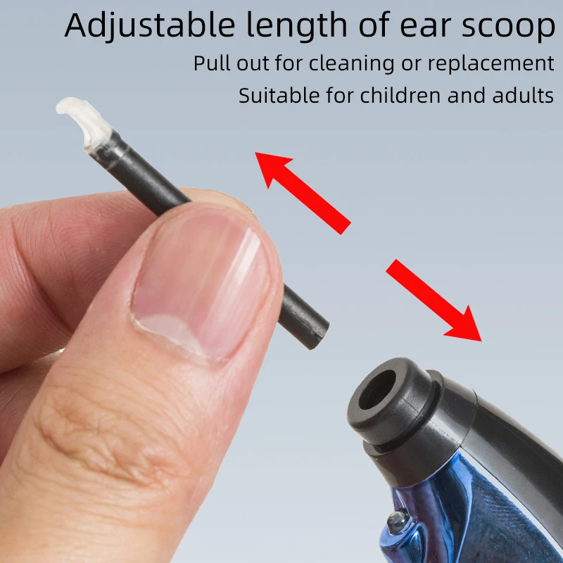 Smart Ear Cleaner Wireless Ear Canal Cleaning Massager Children Adult Ear Picking Tool LED Lighting Ear Picking Spoon Health 3