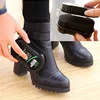 1pcs Multifunctional Double-Faced Shoe Polish Colorless Light Shoes Rub Leather Care Oil Sponge Shoe Wax Black Shoes Brush 1