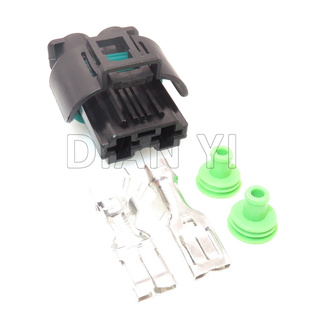 

1 Set 2 Way Starter Auto Fan Motor Electrical Cable Sockets 1544317-1 1544678-2 Car Sealed Large Power Current Connector