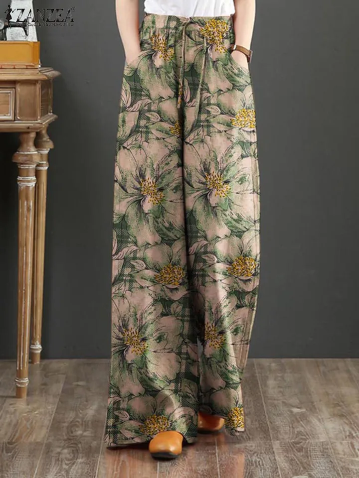 Rose Bedruckte Hosen - Hosen Für Damen Kaufen | ROBELL