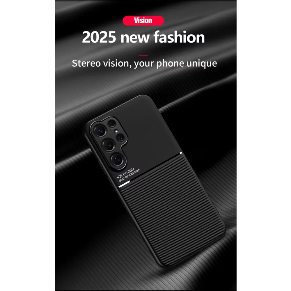 Premium Business Luxury Magnetic Leather Case - Hard Shockproof Cover