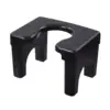 Squat Toilet Seat Stool Non Slip Mobile Washable Durable Portable Lightweight Stable Household Potty Chairs for Indoor Toilet 2