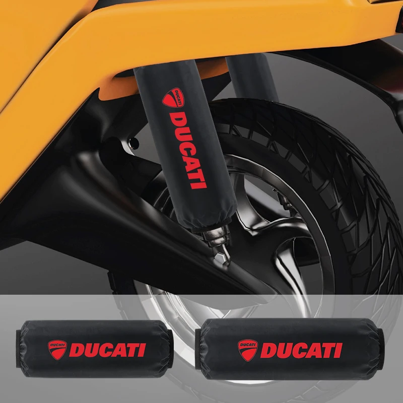 Per Ducati Panigale Diavel Superleggera V4 V2 Scrambler Moto Forcella Posteriore Protezione Ammortizzatore Copertura Avvolgente