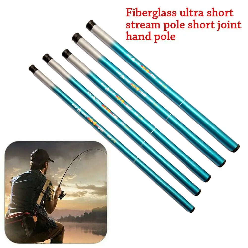 Portable Ultralight Telescopic Fishing Rod Travel Stream Lake Hand Pole Carp Feeder Portable Fishing Rods Fishing Tackle Tools