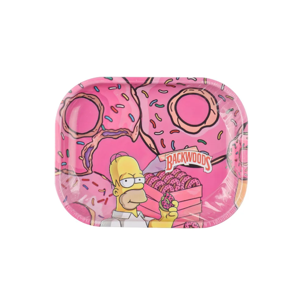 Pink 4pcs rolling tray