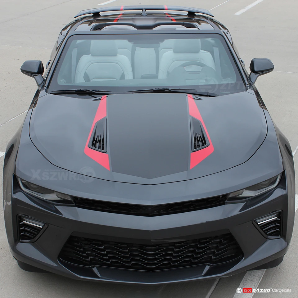 MP Concepts Camaro SS 50 Years Style Grille with LED Lighting; Black with  White Accents CC2004 (16-18 Camaro SS) - Free Shipping, image size:960x960