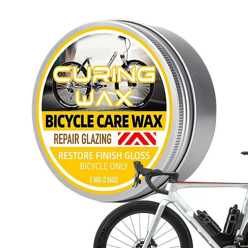 Bicycle Scratch Repair Wax Effective Bike Oil Remover Paste Wax Bicycle & Bike Wax Polishing Paste Anti Dirt Bike Lubricant