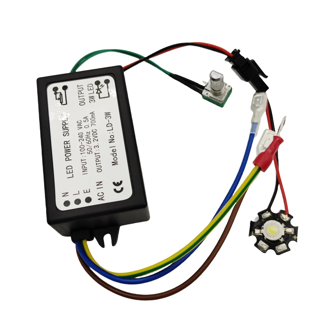 Microscope Lamp 3W 5W LED Light Microscope Power Supply Light Source