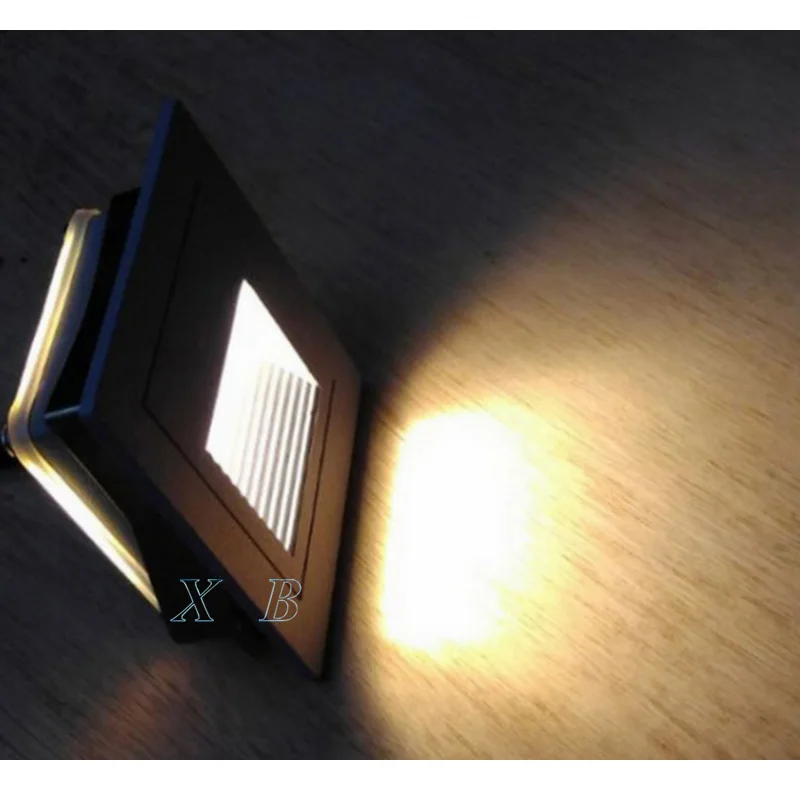 LED Wall Lamp 3W 5W Aluminum Stair light Recessed LED Step Lamp Pathway Wall Corner Lamps AC85-265V Wall Light DC12V 58MM/86MM 2