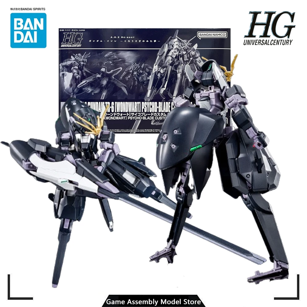 

Bandai Genuine Model Kit HGUC Gundam TR-6 Woundwort Psycho-Blade Custom A.O.Z Re-Boot Ver Anime Action Figure PVC Collection