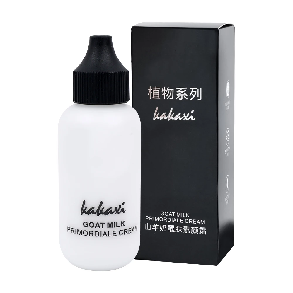 50ml Goat Milk Liquid Foundation Cream Waterproof Oil-control Cover Acne Base Cream Makeup Moisturize Matte Concealer Makeup