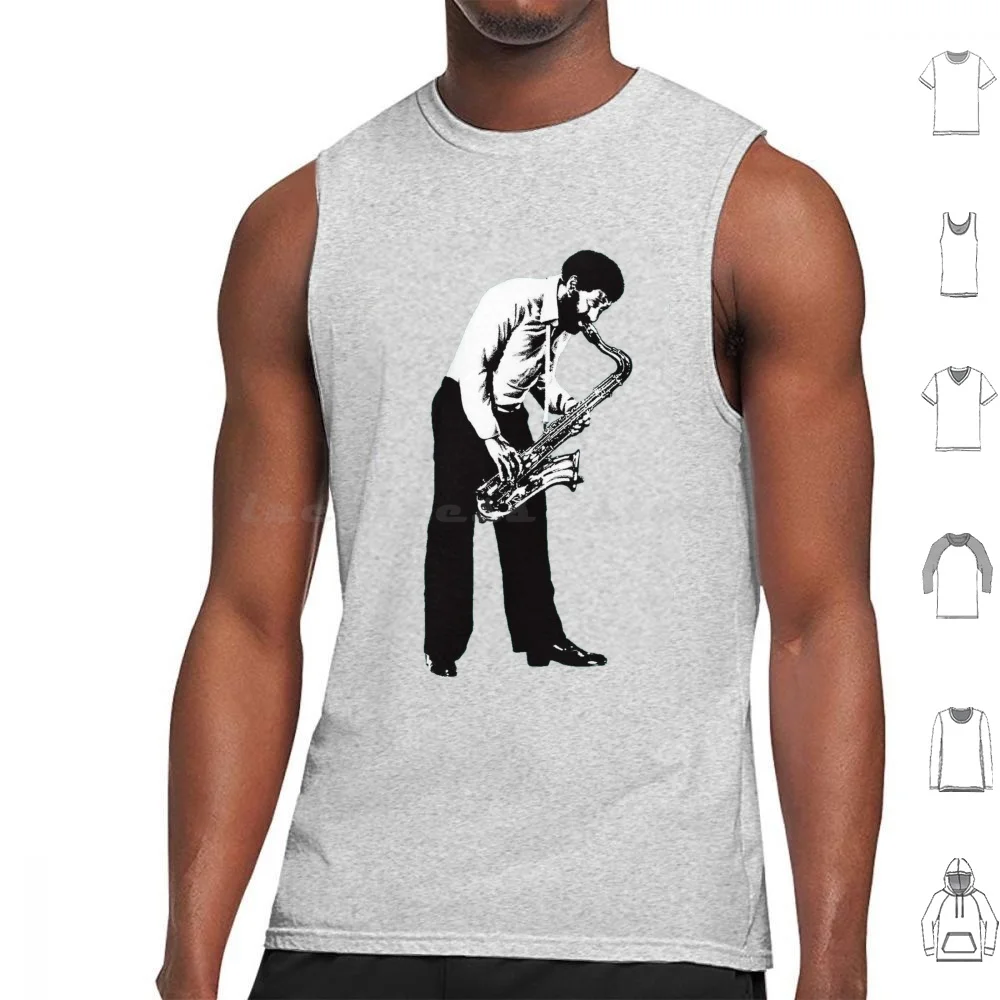 Sonny Rollins Canotte Stampa Cotone Sonny Rollins Sassofono Sassofono St Thomas Way Out West The Bridge Jazz Jazz