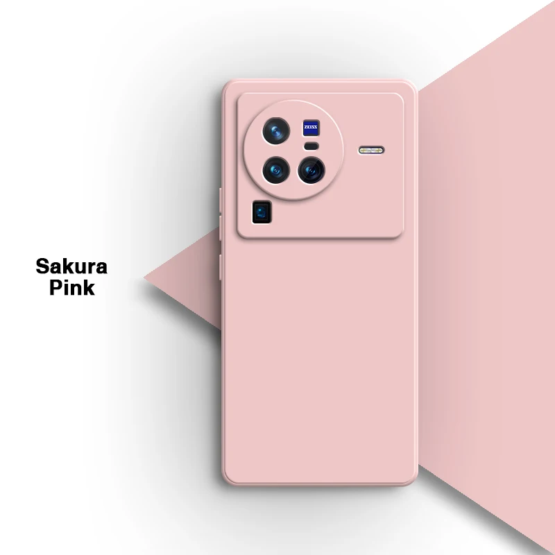 Premium Soft Liquid Silicone Shockproof Phone Case with Camera Protection