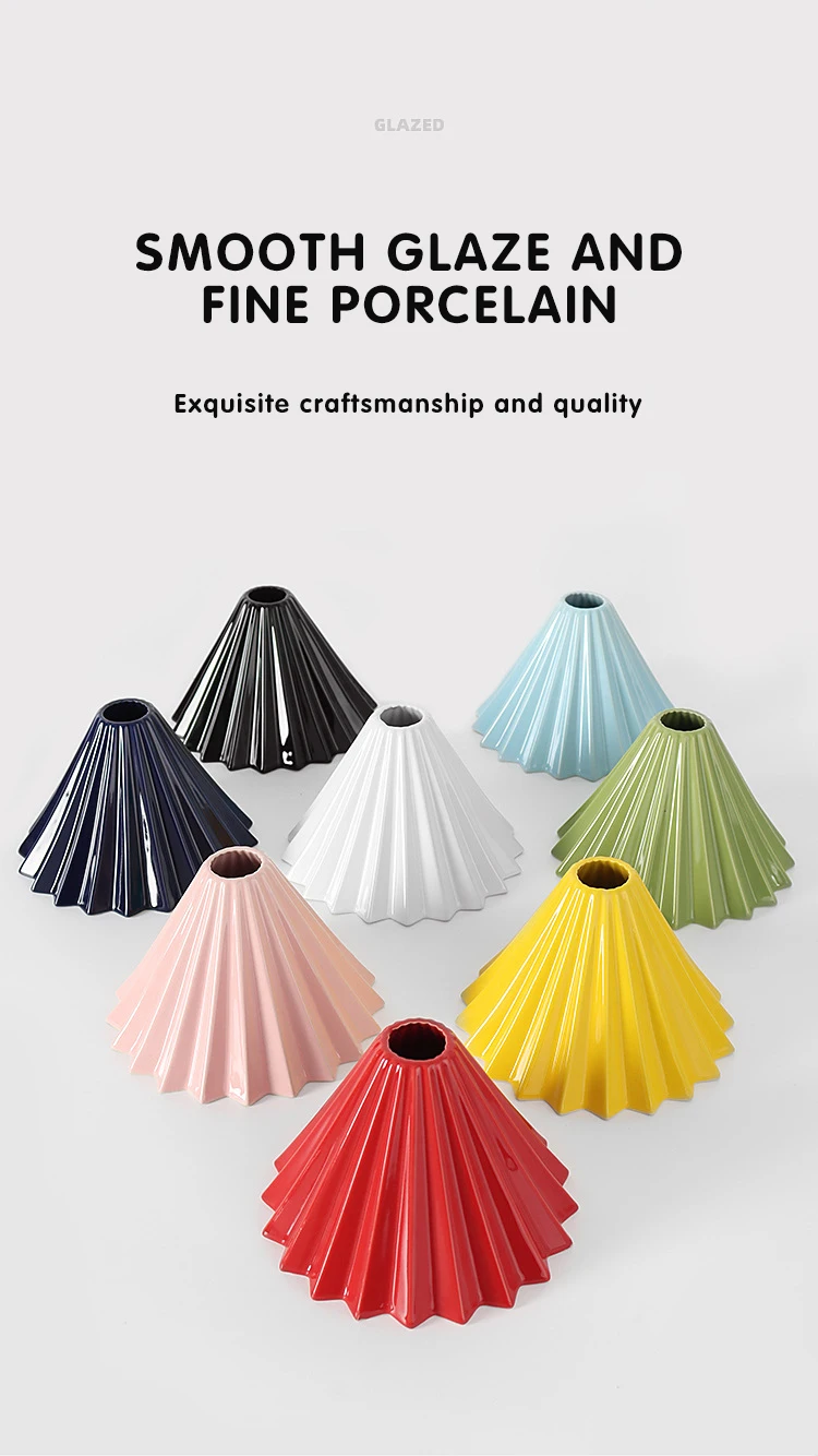 Keramik Kaffeefilter Tasse handgemachte Origami Blumen form Trichter Tropf Cafe Kuchen Tasse nach Hause Barista Zubehör Kaffee Werkzeuge – Detail 4