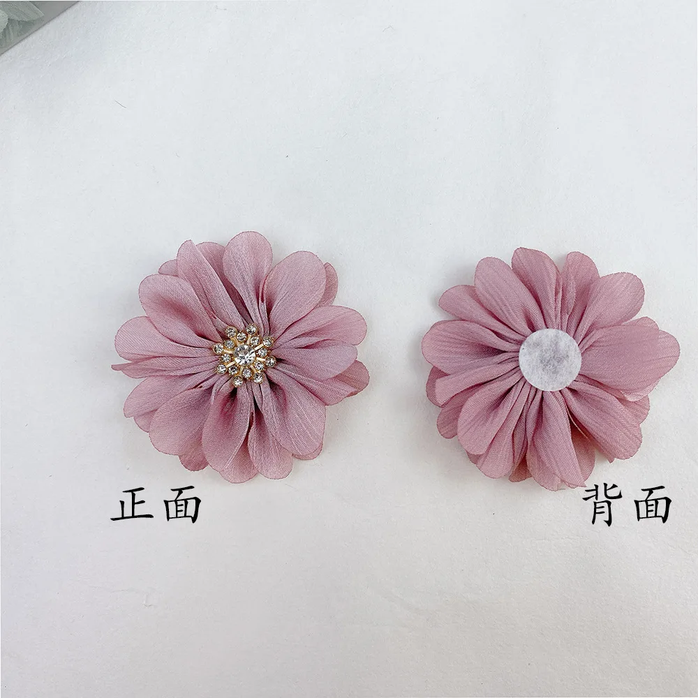 DIY 수제 액세서리, 패션 한국 입체 꽃, 헤어 액세서리, 코르사주 옷, 모자 장식, 레트로 스타일