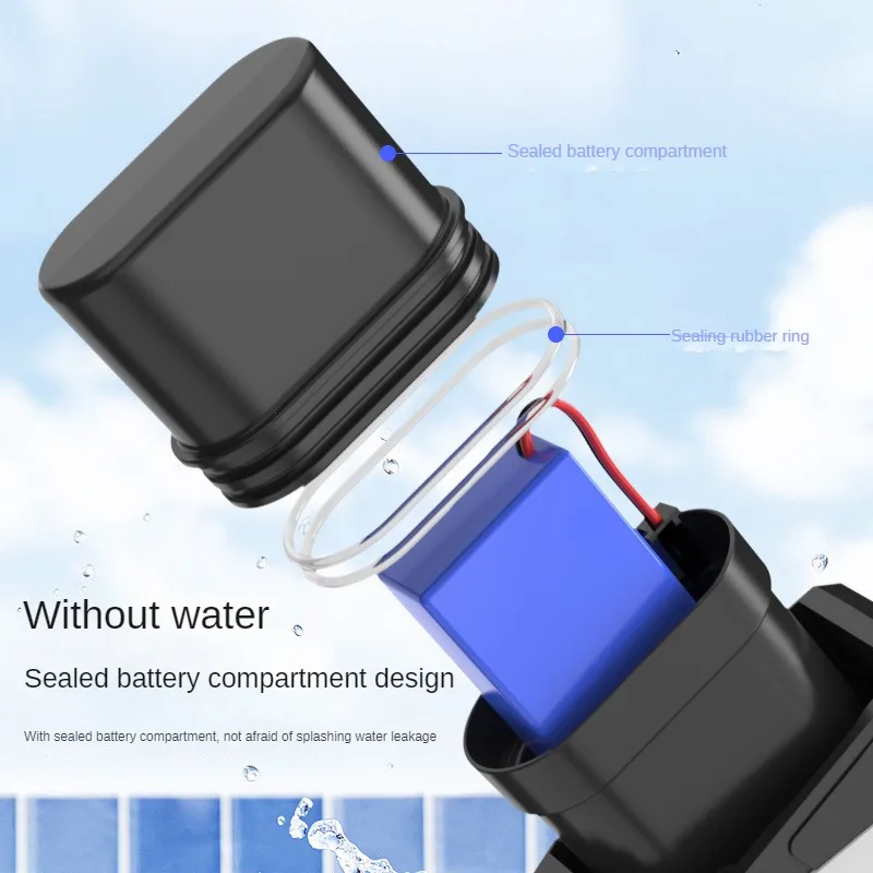 Children Electric Burst Water Gun Summer Outdoor Pool Garden Fight Games Kids High Pressure Automatic Absorb Water Watergun Toys 6