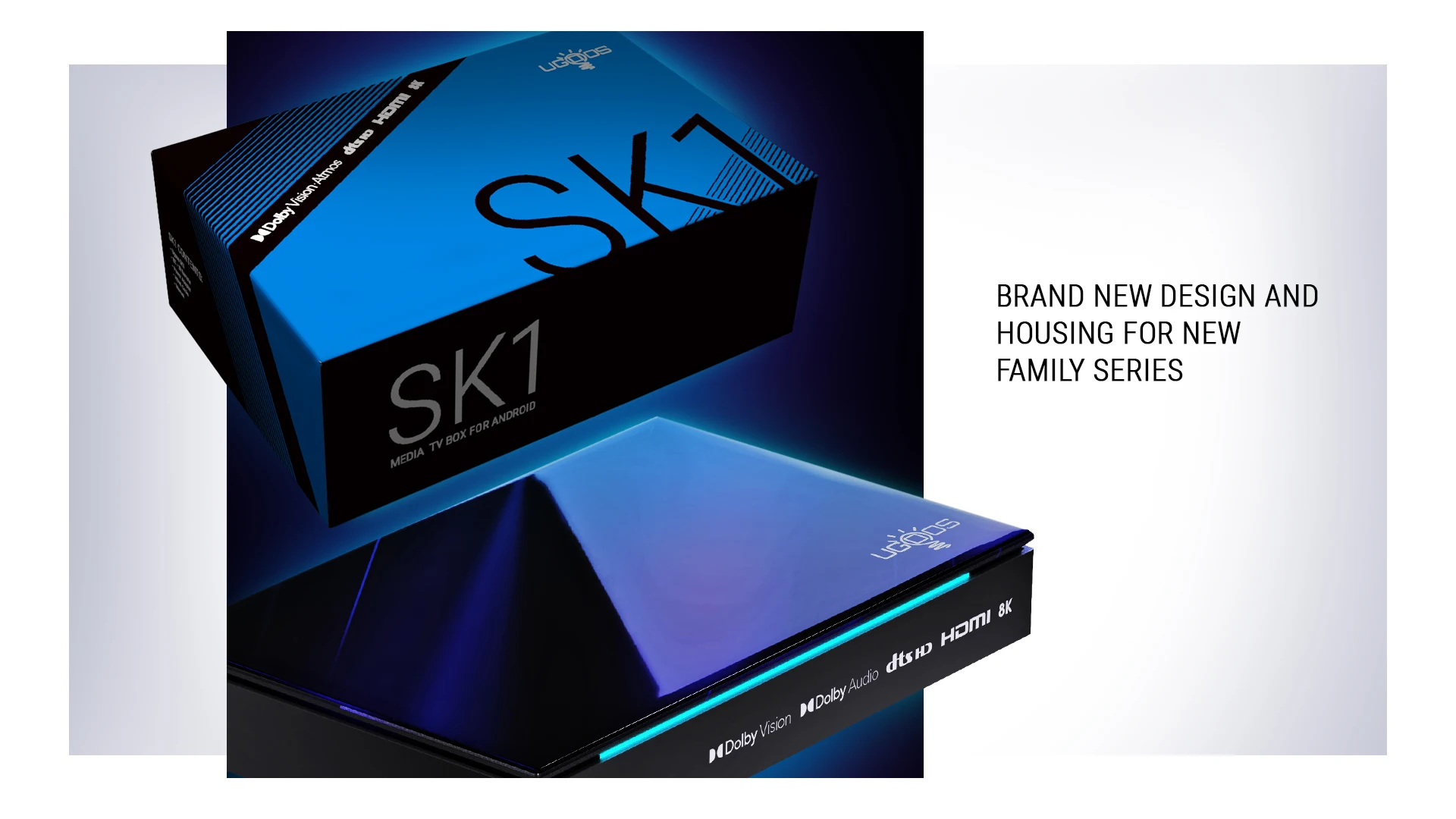 2024 New SK1 Smart TV Box Android 11 Amlogic S928X-K 8GB 128GB Wifi6 BT5.2 1000