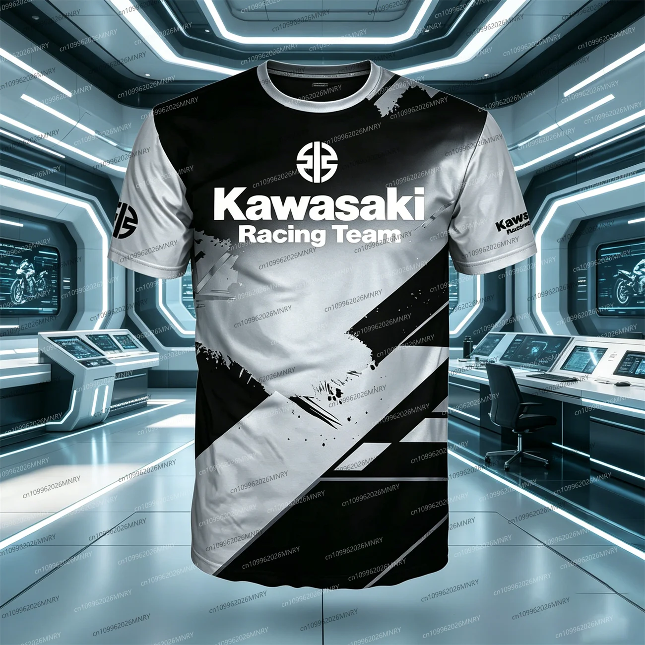 Kawasaki TShirt 라이딩 선스크린 빠른 건조 땀 흡수 의류 남성용 3d 프린트 여성 티셔츠 여름 티셔츠 남성용 오토바이 티셔츠