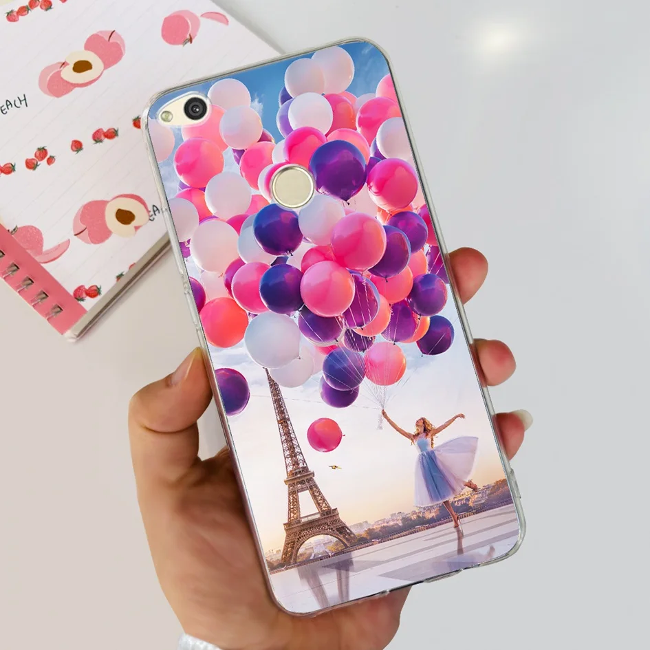 Floral Love Heart Soft Silicone Clear Phone Case