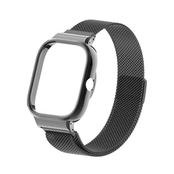 Premium Stainless Steel Metal Strap for Smartwatch - Elegant and Durable Watchband Bracelet (2)