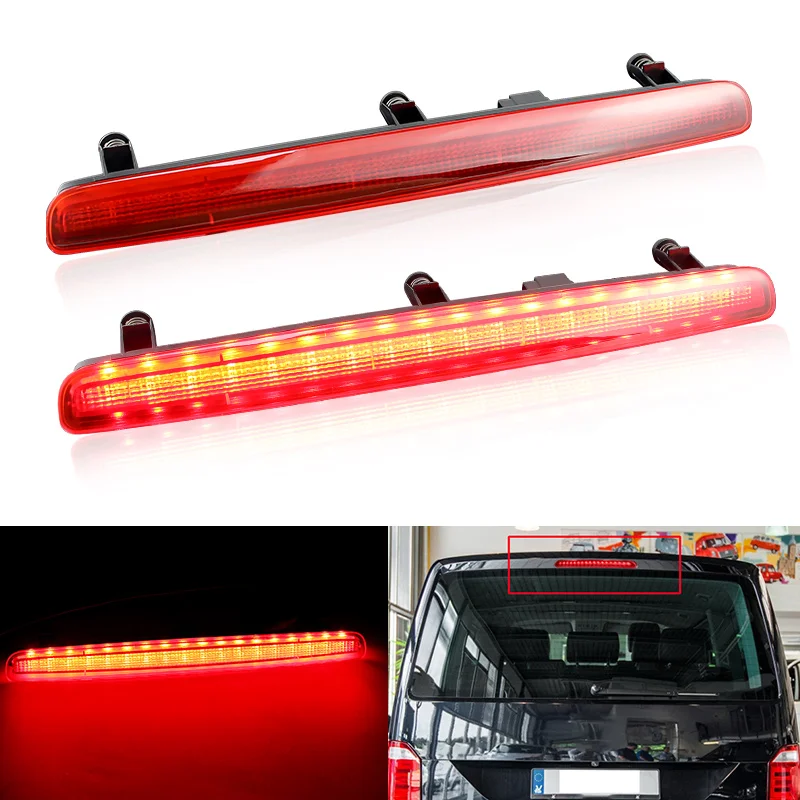 1pcs Car Led 3rd Third Brake Light 12v Level Rear High Mount Stop Lamp