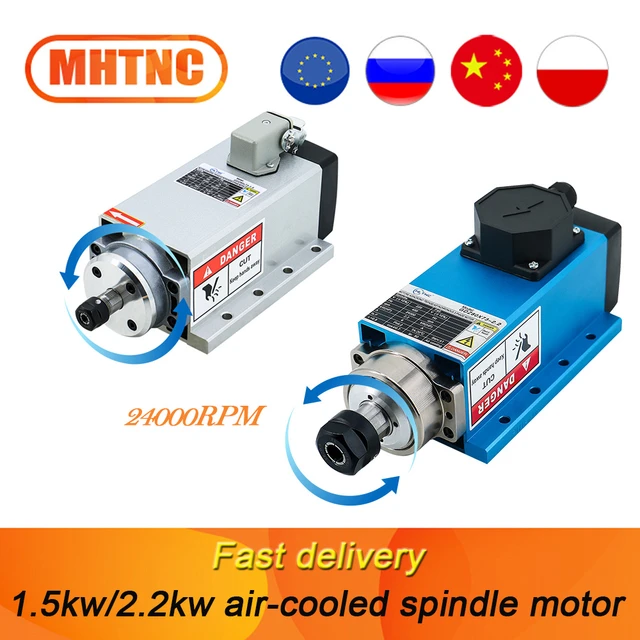 1.5KW/2.2KW Air Cooled Spindle Motor