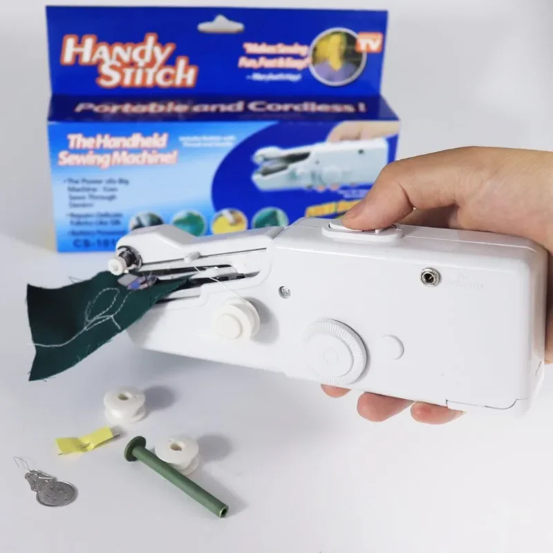 Portable and Cordless Handheld Sewing Machine