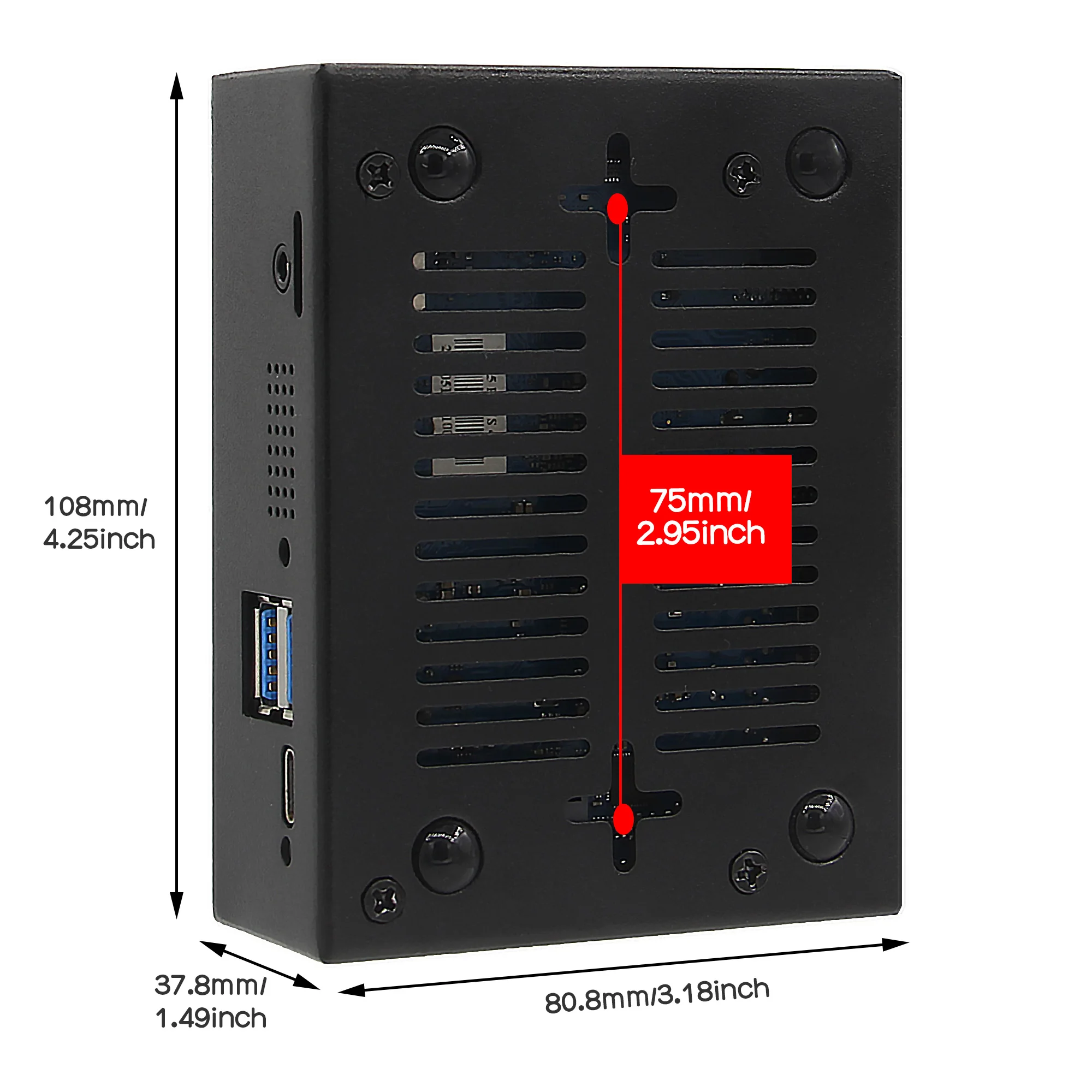 Geekworm   5 ÷ ̽, ǳ  濭 (N508),  ׳,   5 ÷, 16G B, 8GB, 4GB