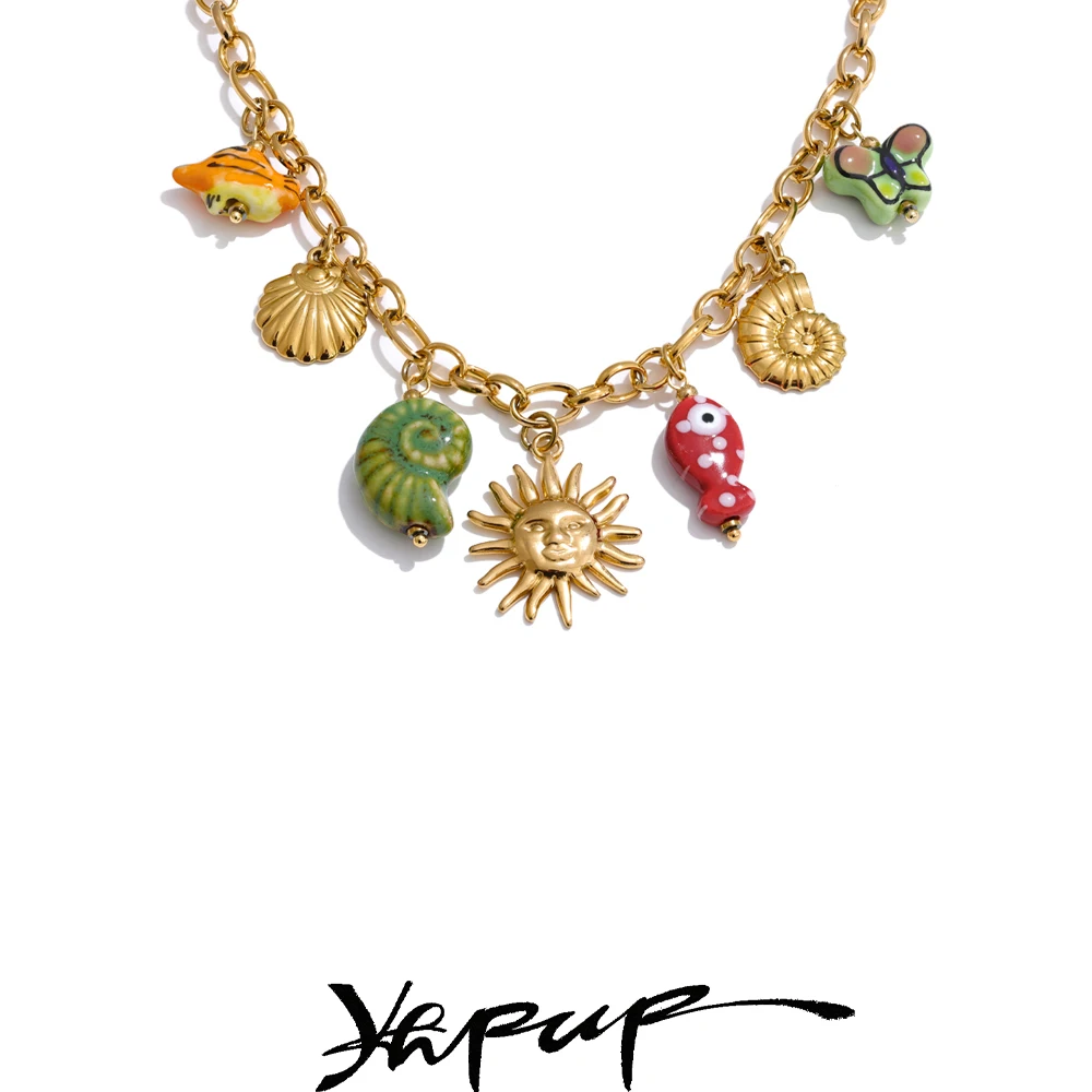 Yhpup Handmade Necklace Women